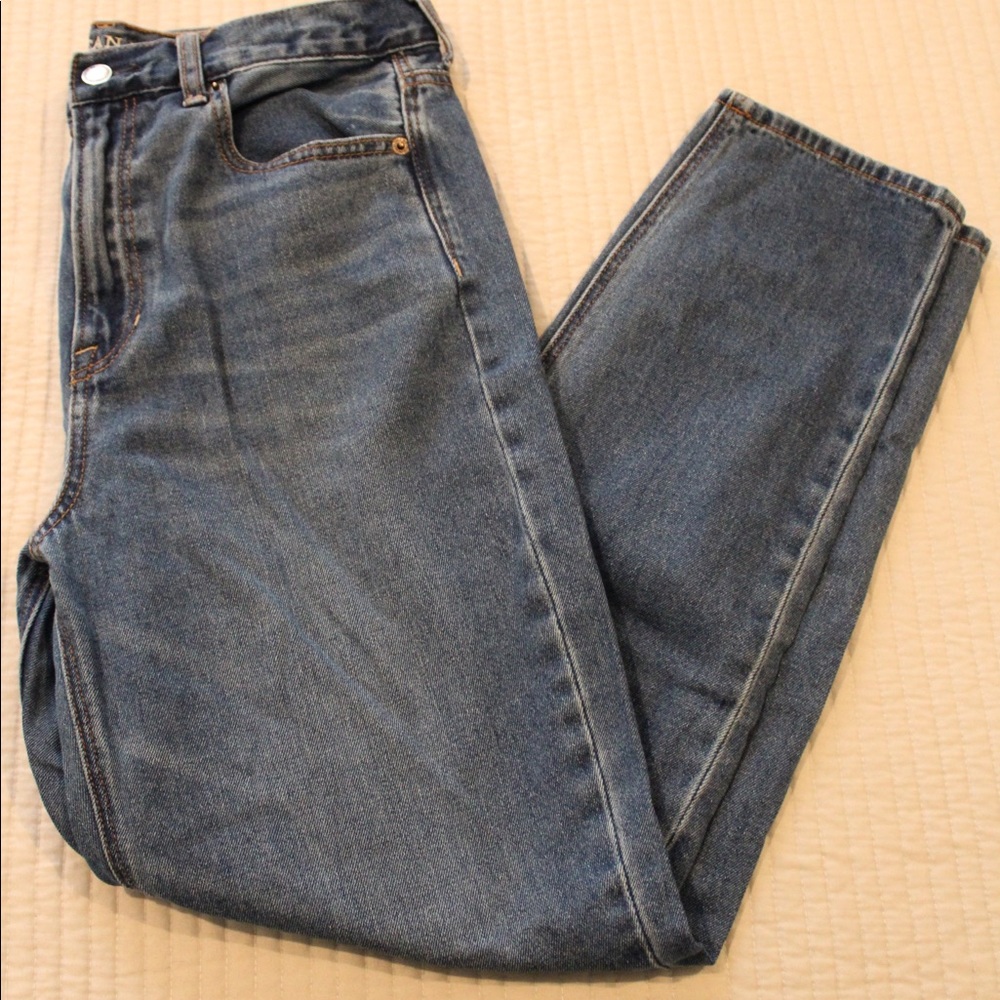 American Eagle Outfitters Mom Dark Denim Jeans